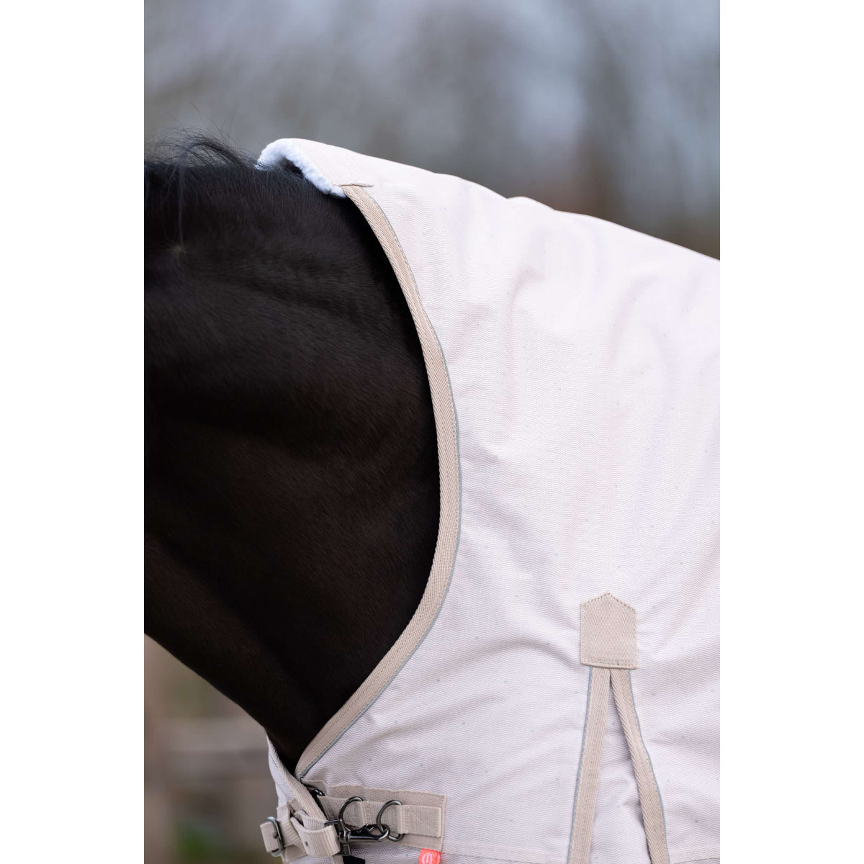 Imperial Riding Outdoordeken IRHSuper-dry AOP 300g Taupe
