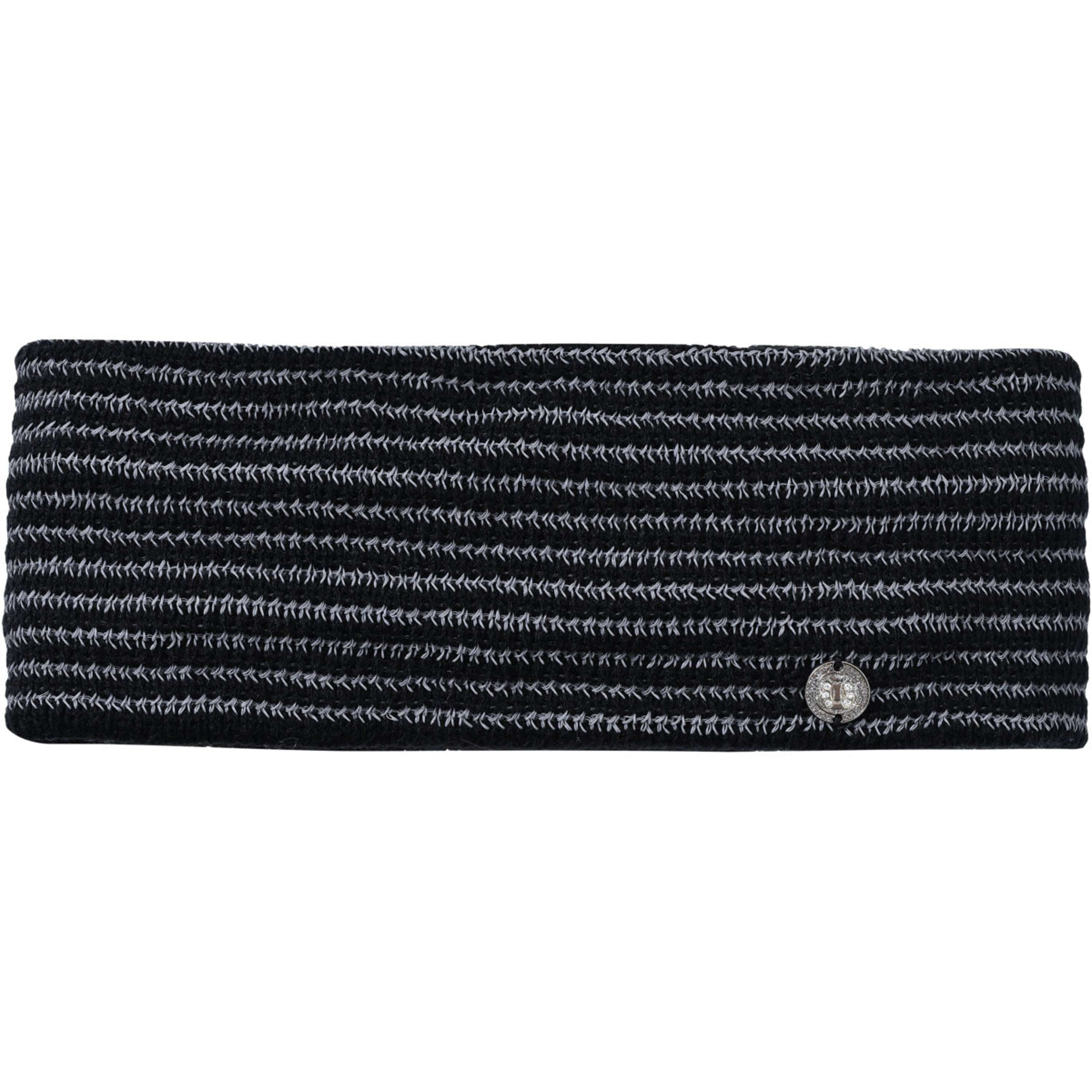 Imperial Riding Hoofdband IRHReflective Zwart