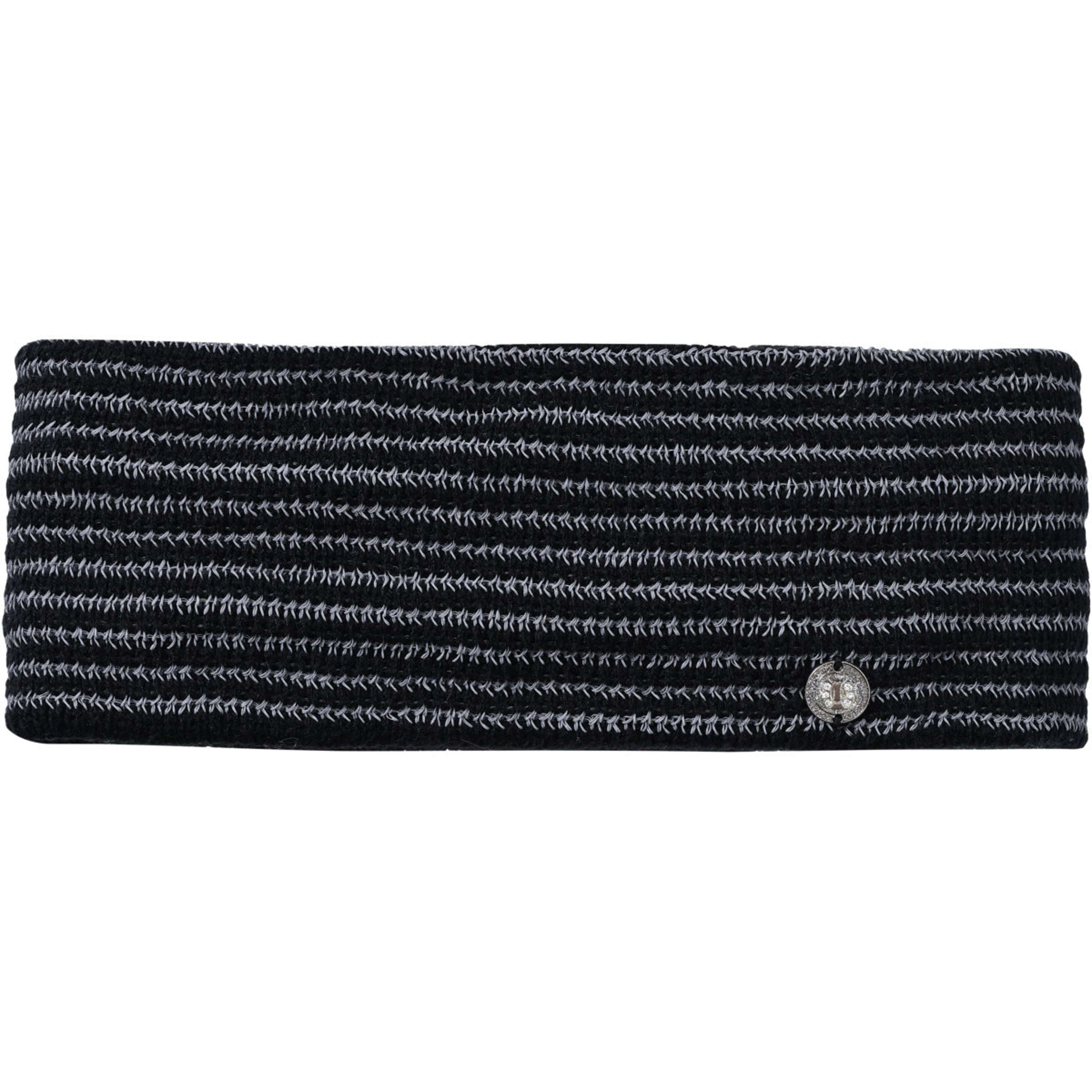 Imperial Riding Hoofdband IRHReflective Zwart