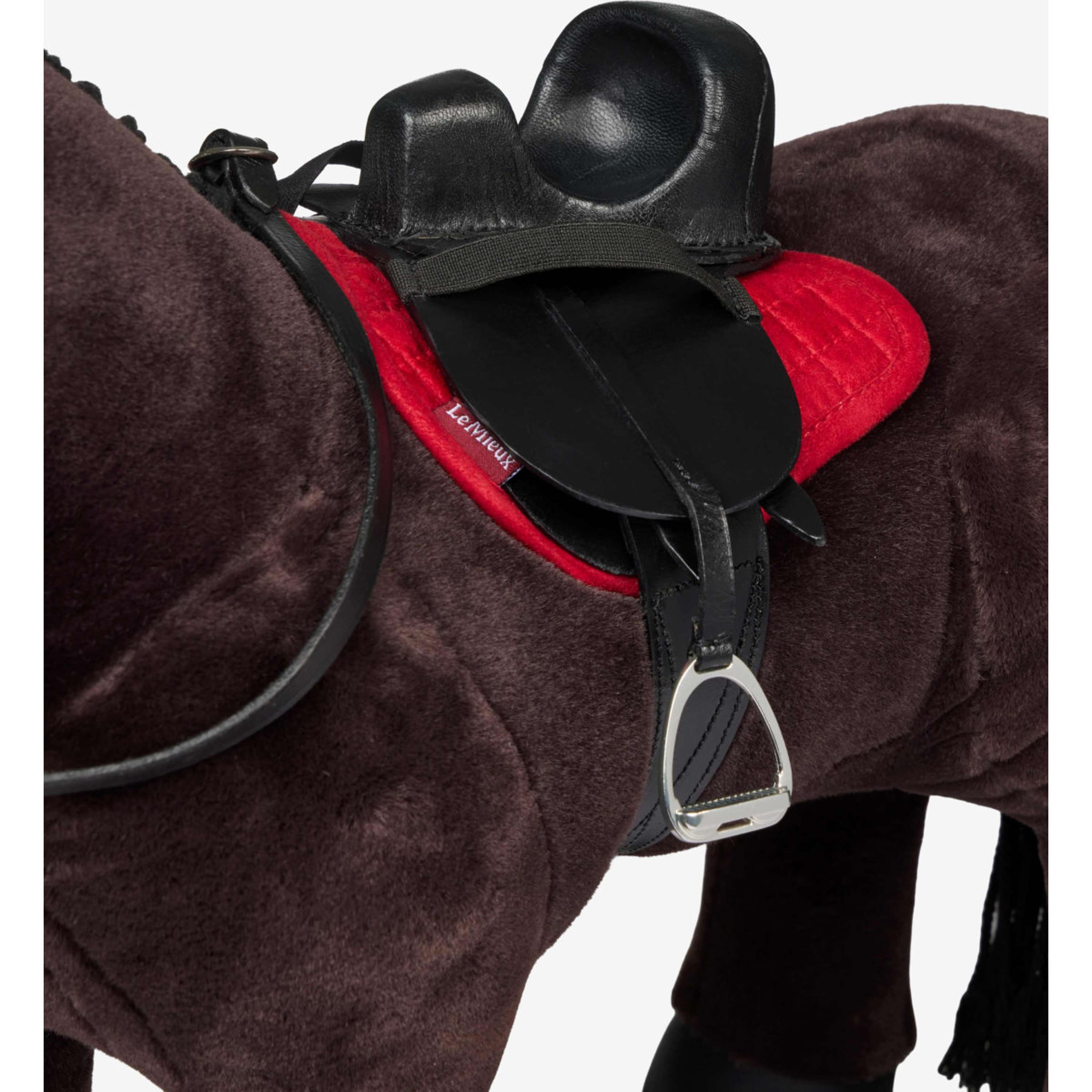 LeMieux Toy Rider Steady Saddle Zwart