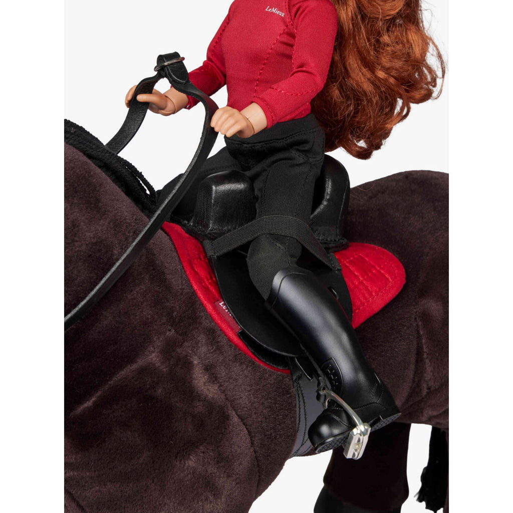 LeMieux Toy Rider Steady Saddle Zwart