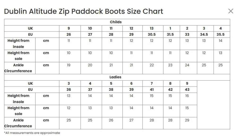 Dublin Jodhpurs Altitude Zip Zwart