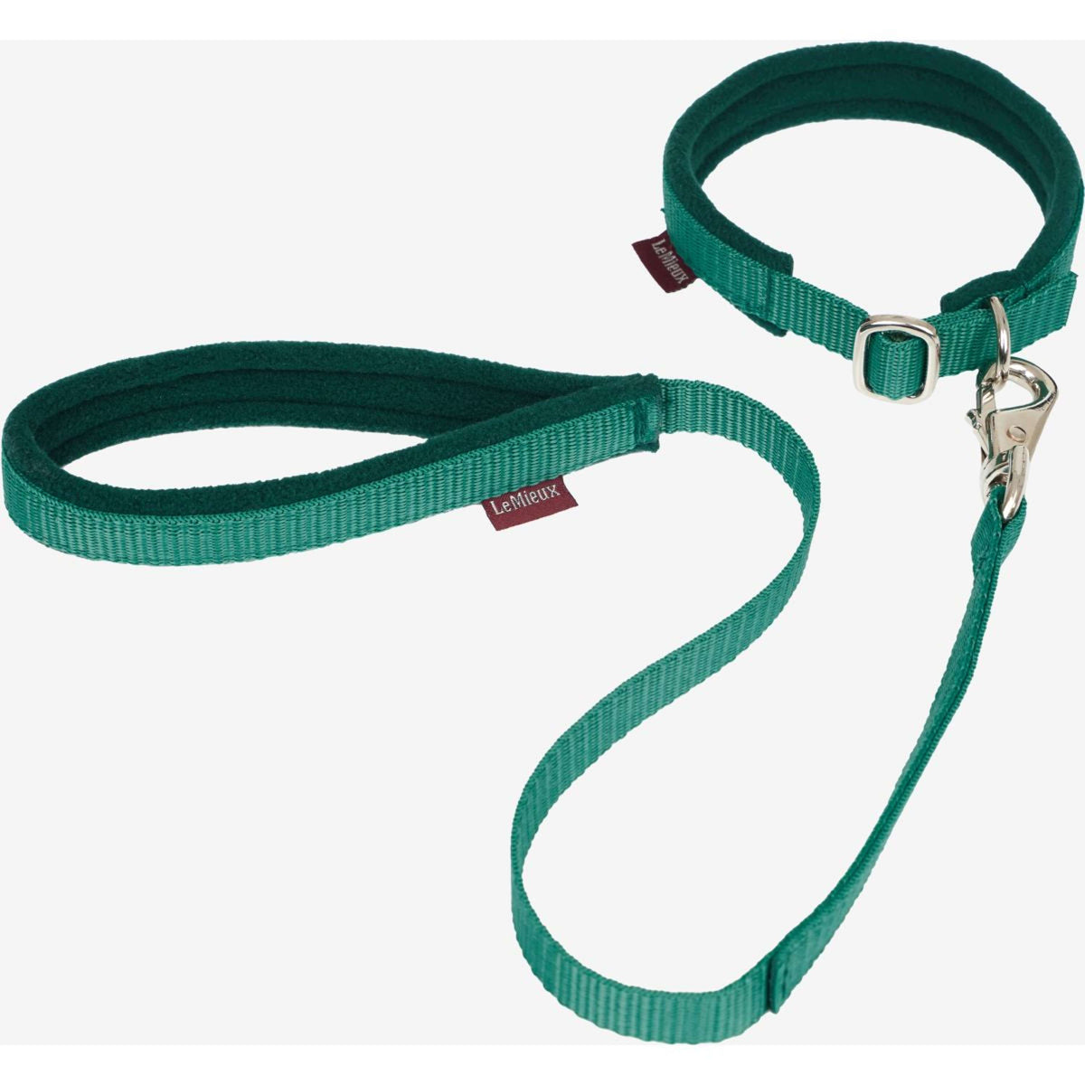 LeMieux Toy Dog Halsband & Lijn Evergreen