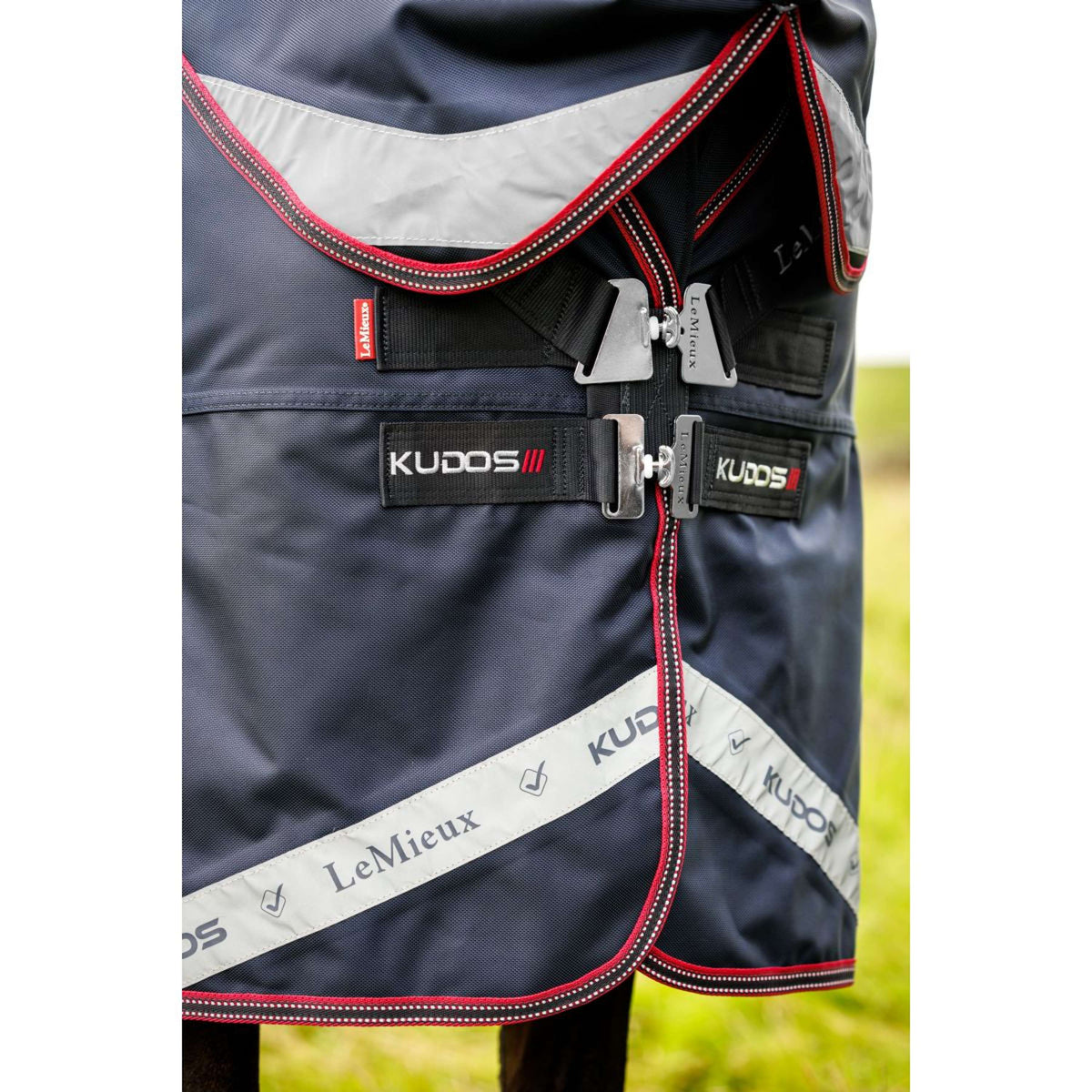 LeMieux Outdoor Deken Kudos Thermo Turnout 100g Navy