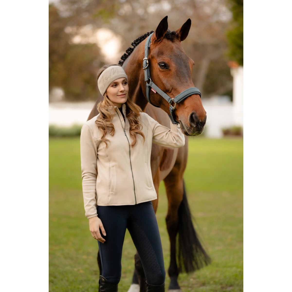 LeMieux Fleece Vest Faye Stone