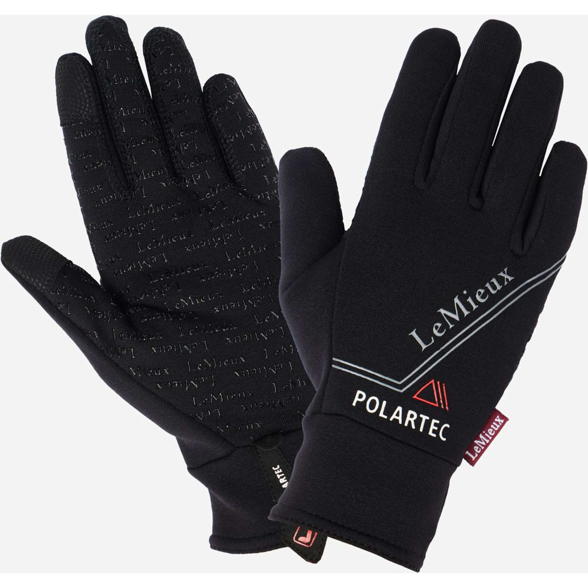 LeMieux Rijhandschoenen Polartec Zwart