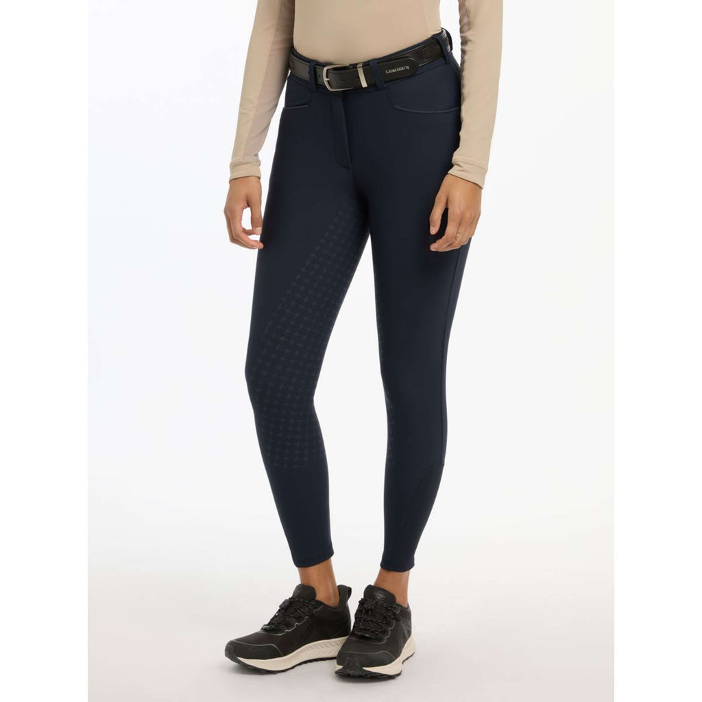 LeMieux Rijbroek Isabelle Full Grip Navy
