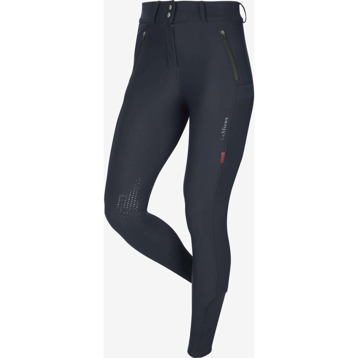 LeMieux Rijbroek Drytex Knie Grip Navy