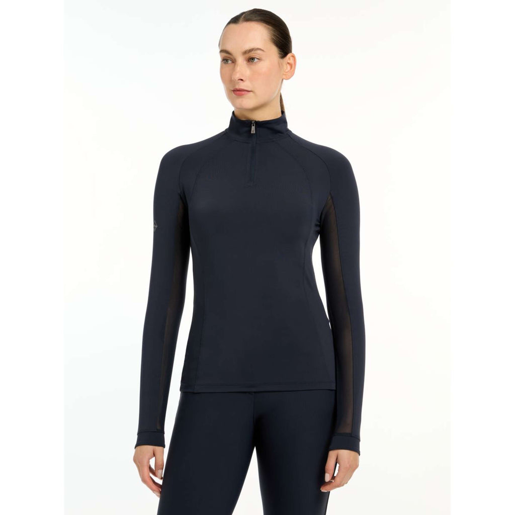 LeMieux Shirt Halle Sunstopper Navy