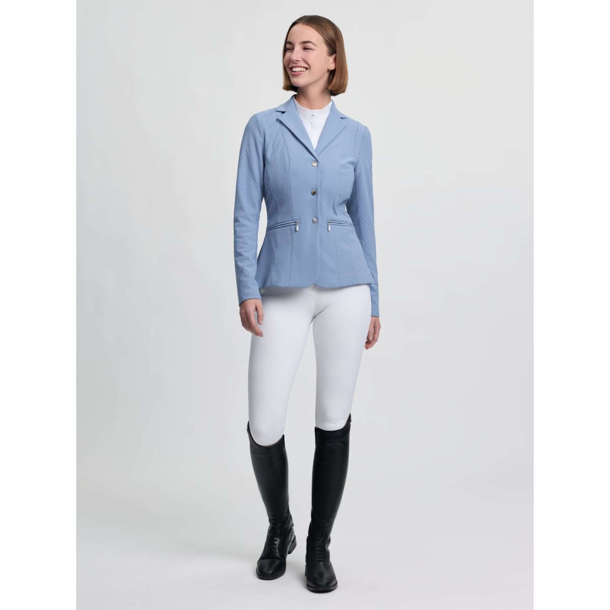 LeMieux Wedstrijdjasje Jessica Mesh Powder Blue