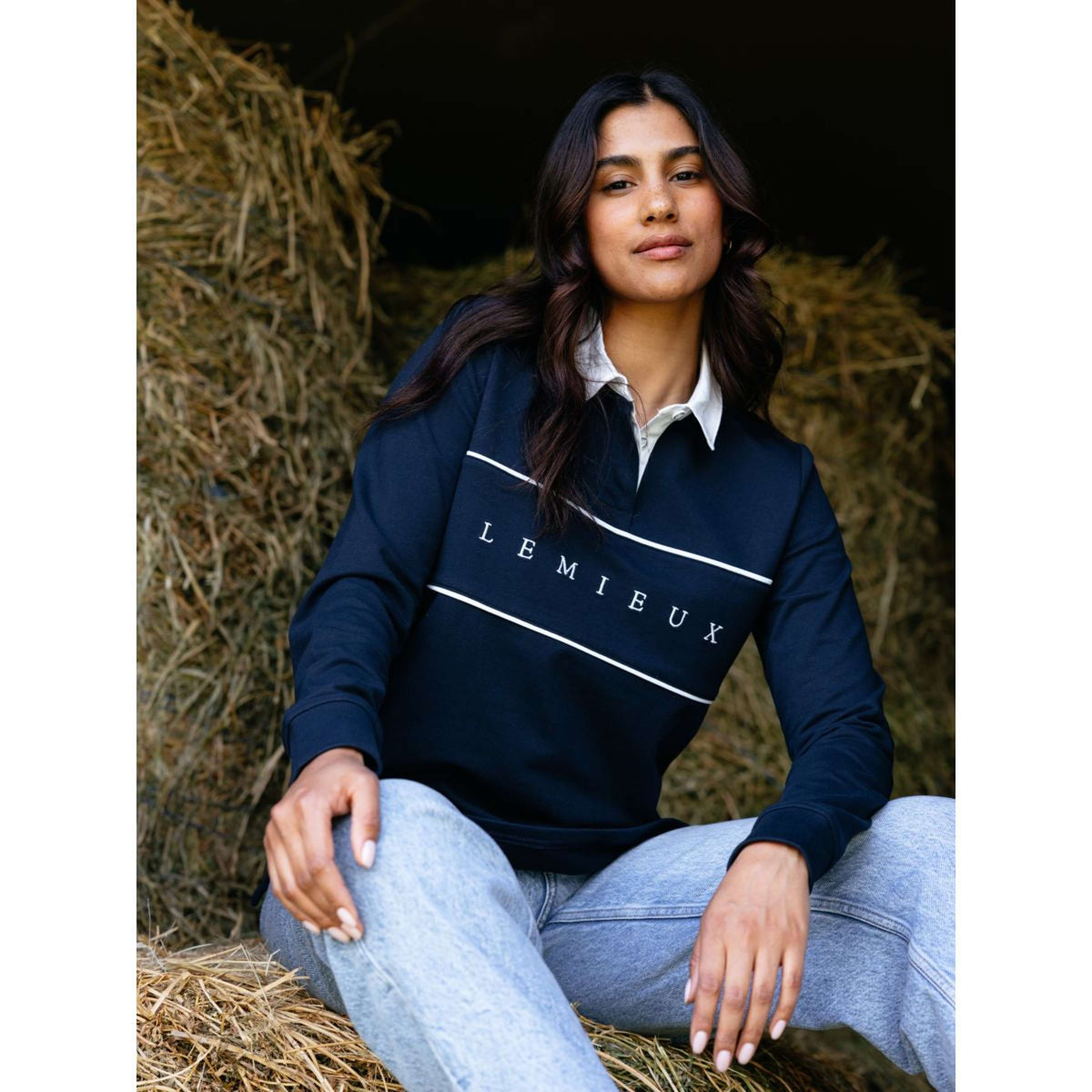 LeMieux Rugbyshirt Rochelle Navy