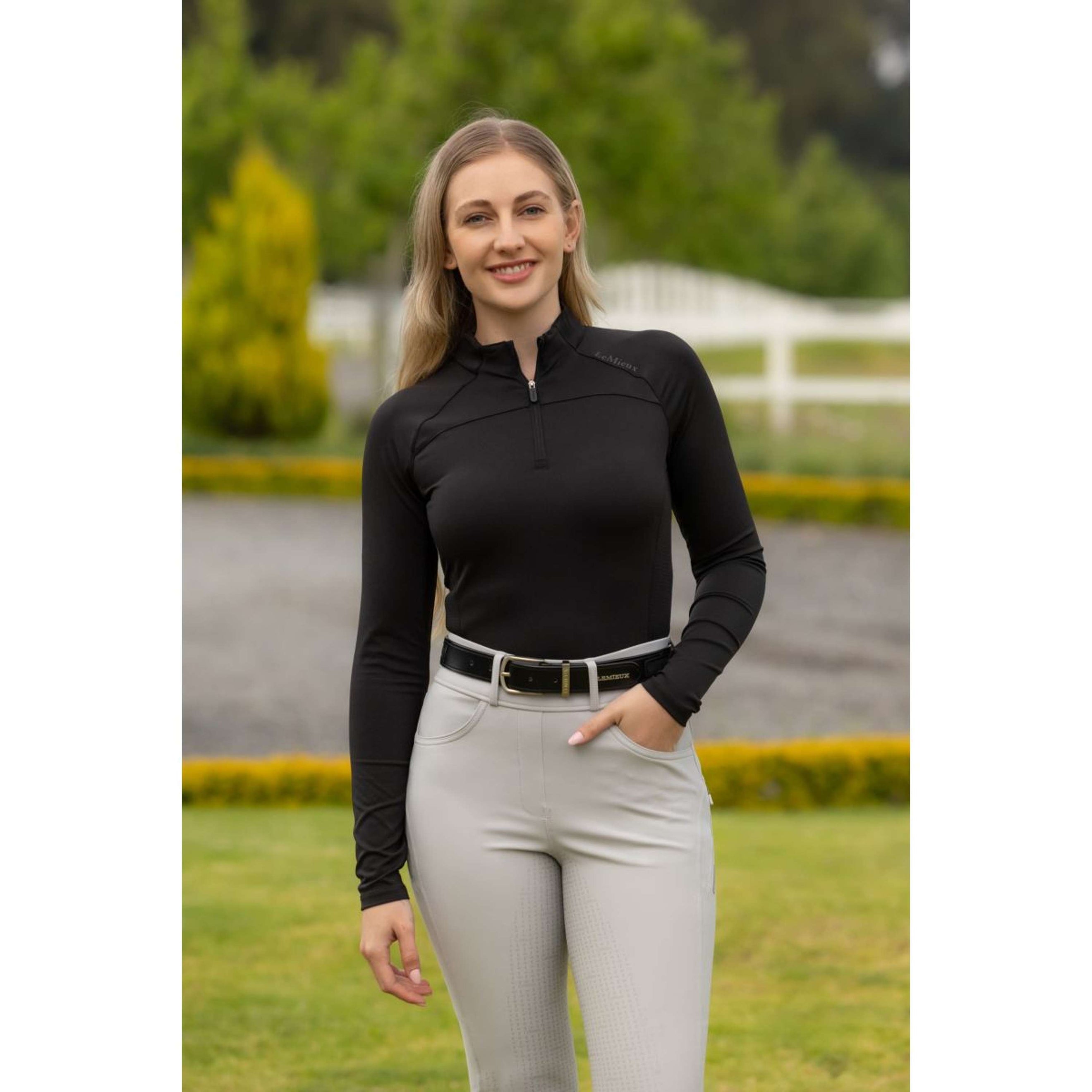 LeMieux Base Layer Airflow Lange Mouwen Zwart LeMieux Base Layer Airflow Lange Mouwen Zwart