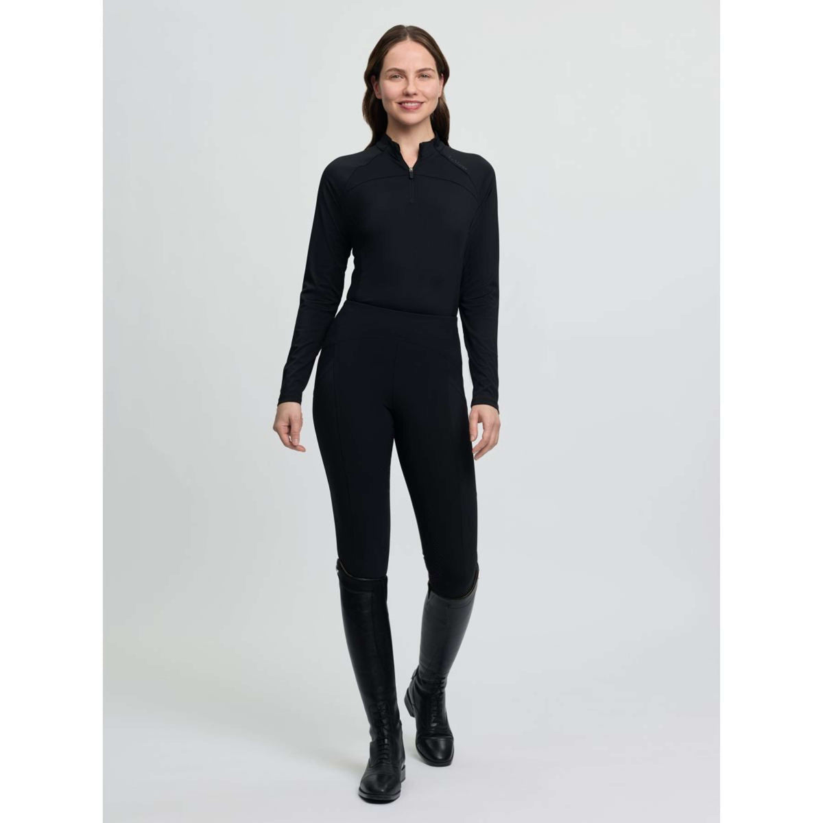 LeMieux Base Layer Airflow Lange Mouwen Zwart