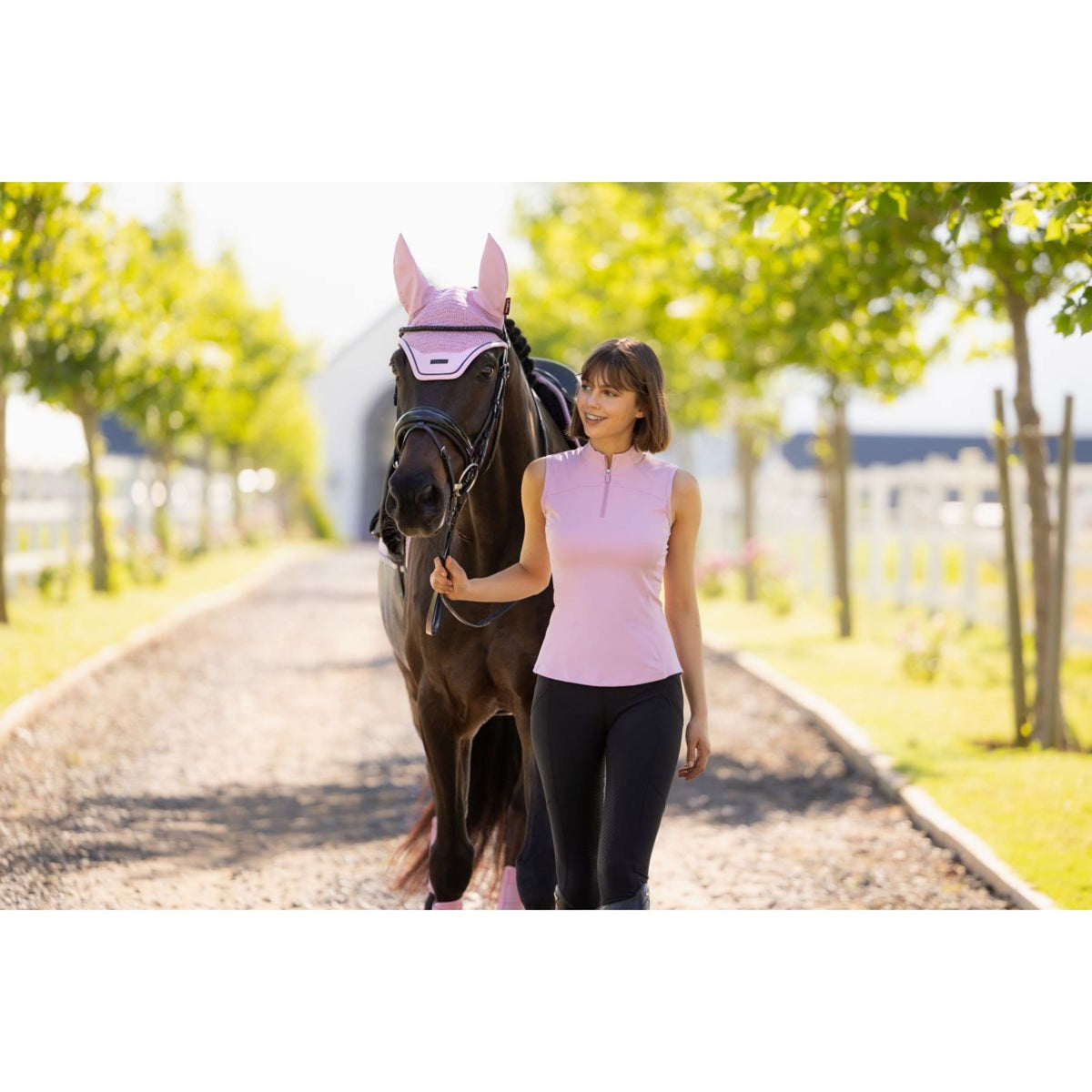 LeMieux Base Layer Airflow Mouwloos Fondant