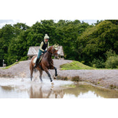 LeMieux Zadeldekje Suede Close Contact Square Springen Macaron