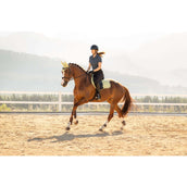 LeMieux Zadeldekje Suede Close Contact Square Springen Macaron