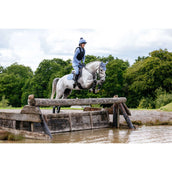 LeMieux Zadeldekje Suede Close Contact Square Springen Powder Blue