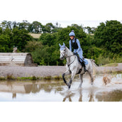 LeMieux Zadeldekje Suede Close Contact Square Springen Powder Blue