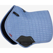 LeMieux Zadeldekje Suede Close Contact Square Springen Powder Blue