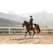 LeMieux Zadeldekje Suede Square Dressuur Macaron