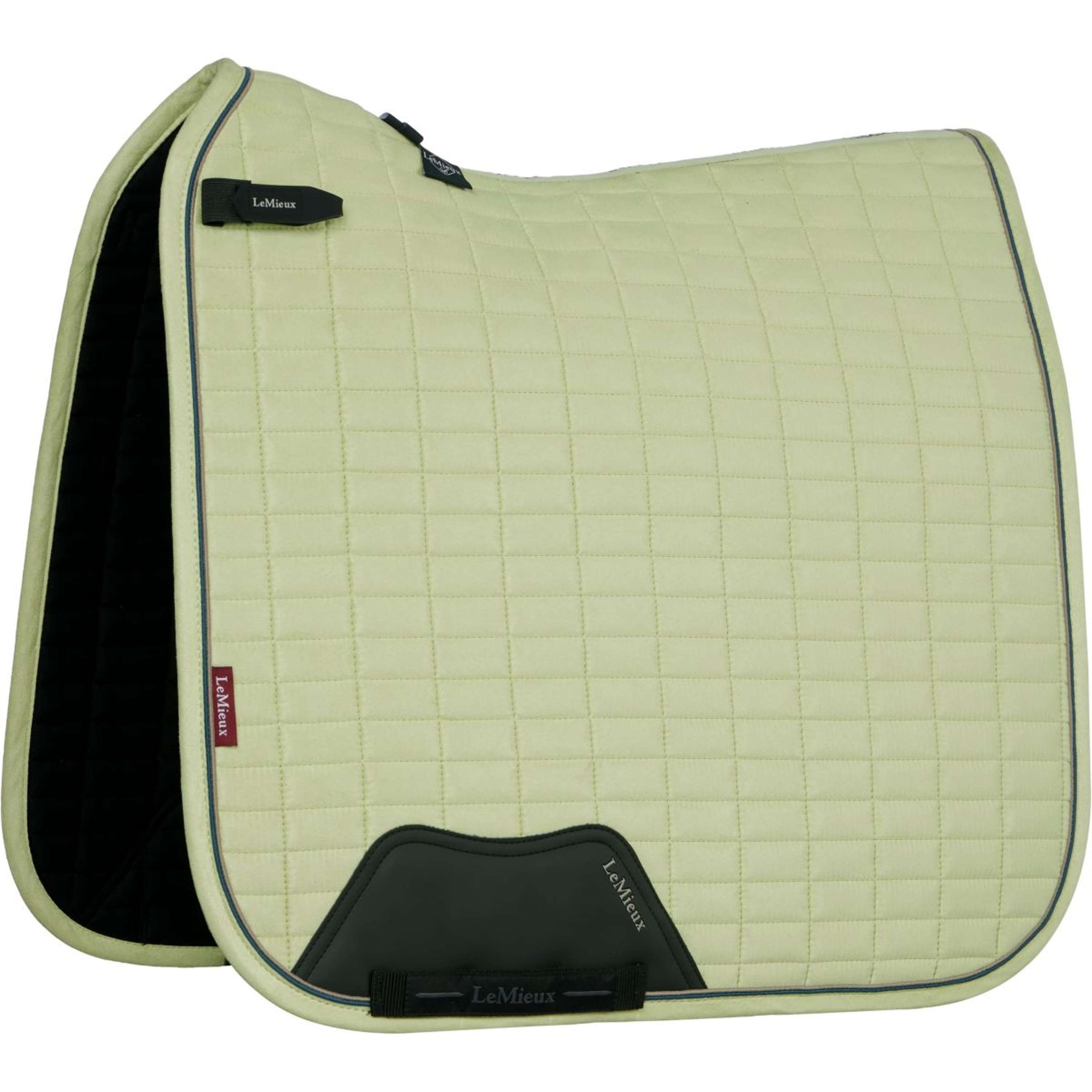 LeMieux Zadeldekje Suede Square Dressuur Macaron