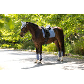 LeMieux Zadeldekje Suede Square Dressuur Powder Blue