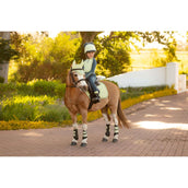 LeMieux Zadeldekje Mini Suede Close Contact Square Springen Macaron