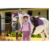 LeMieux Zadeldekje Mini Suede Close Contact Square Springen Mallow
