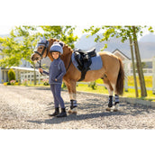 LeMieux Zadeldekje Mini Suede Close Contact Square Springen Powder Blue