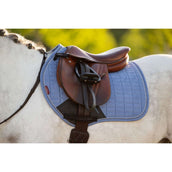 LeMieux Zadeldekje Mini Suede Close Contact Square Springen Powder Blue