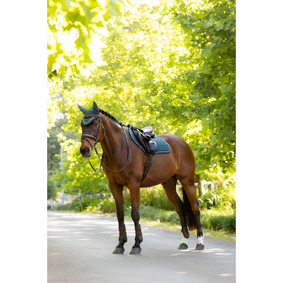 LeMieux Zadeldekje Loire Classic Close Contact Square Springen Jungle