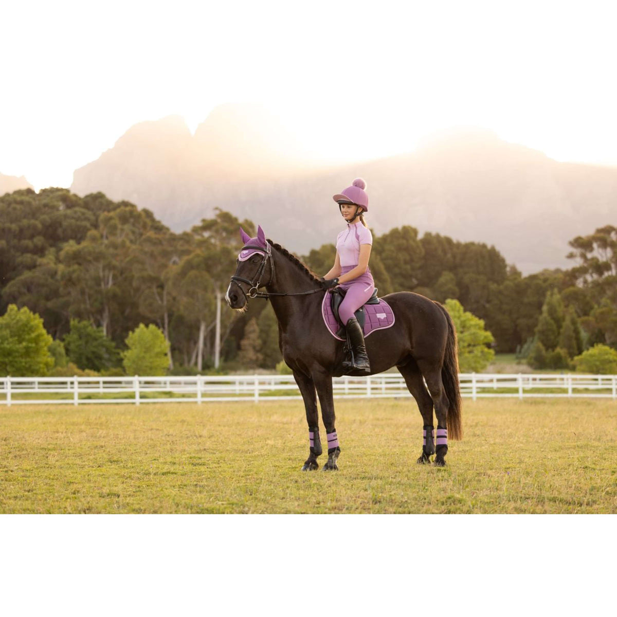 LeMieux Zadeldekje Loire Classic Square Veelzijdigheid Mallow