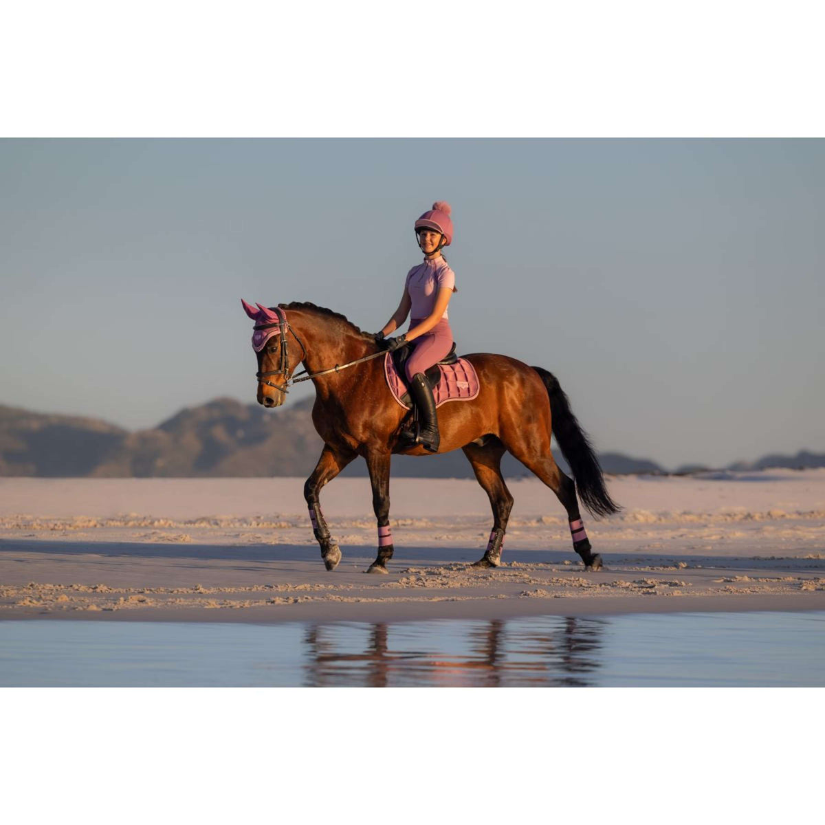 LeMieux Zadeldekje Loire Classic Square Veelzijdigheid Mallow