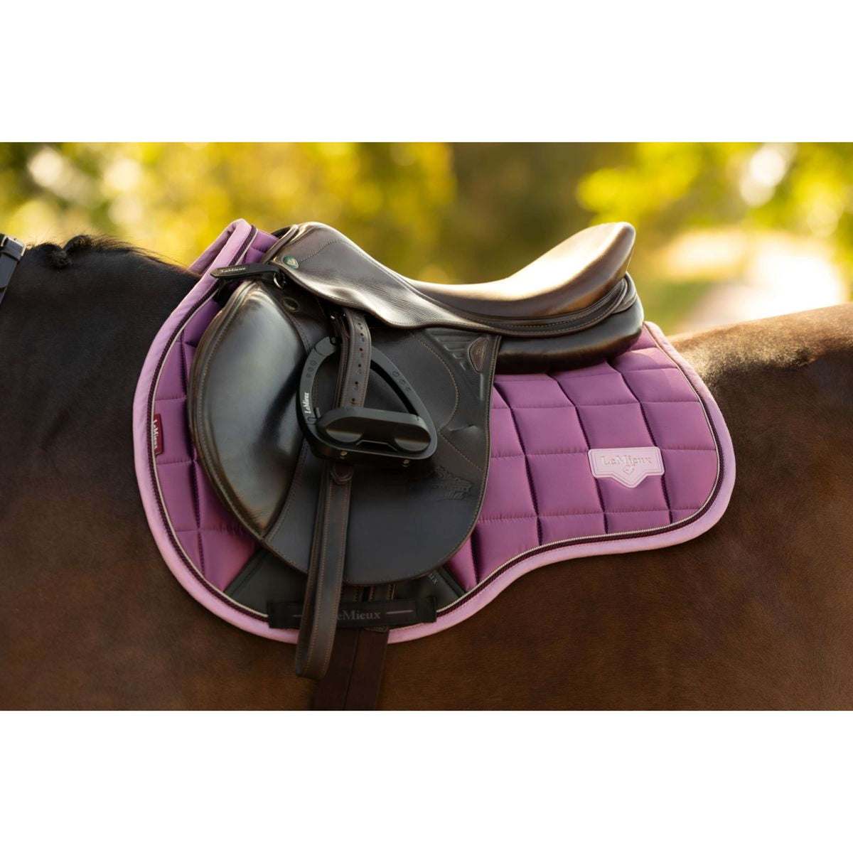 LeMieux Zadeldekje Loire Classic Square Veelzijdigheid Mallow