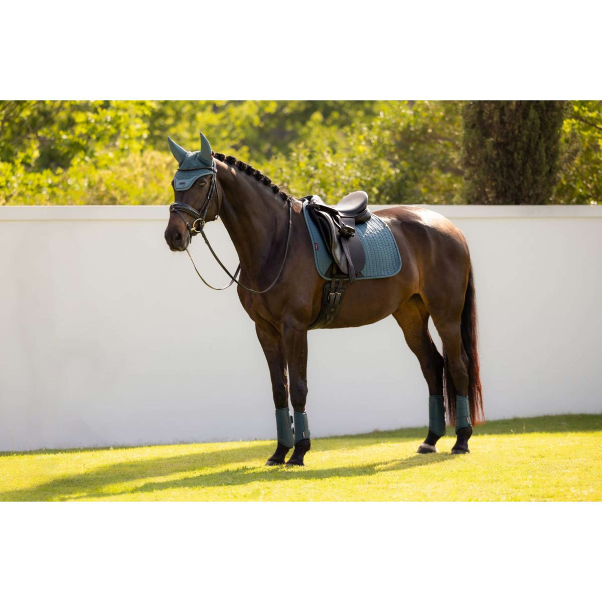 LeMieux Zadeldekje Essence Square Dressuur Jungle