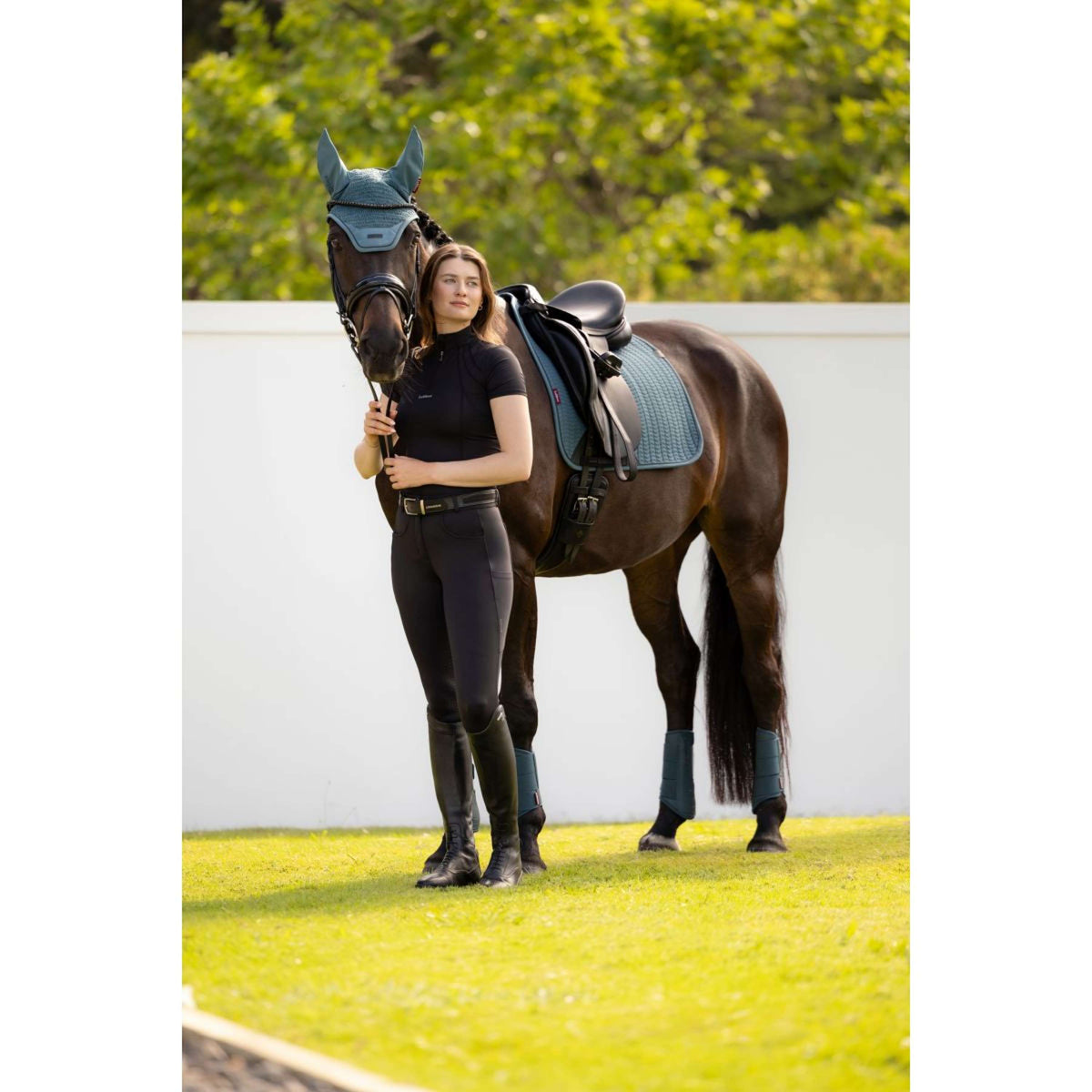 LeMieux Zadeldekje Essence Square Dressuur Jungle