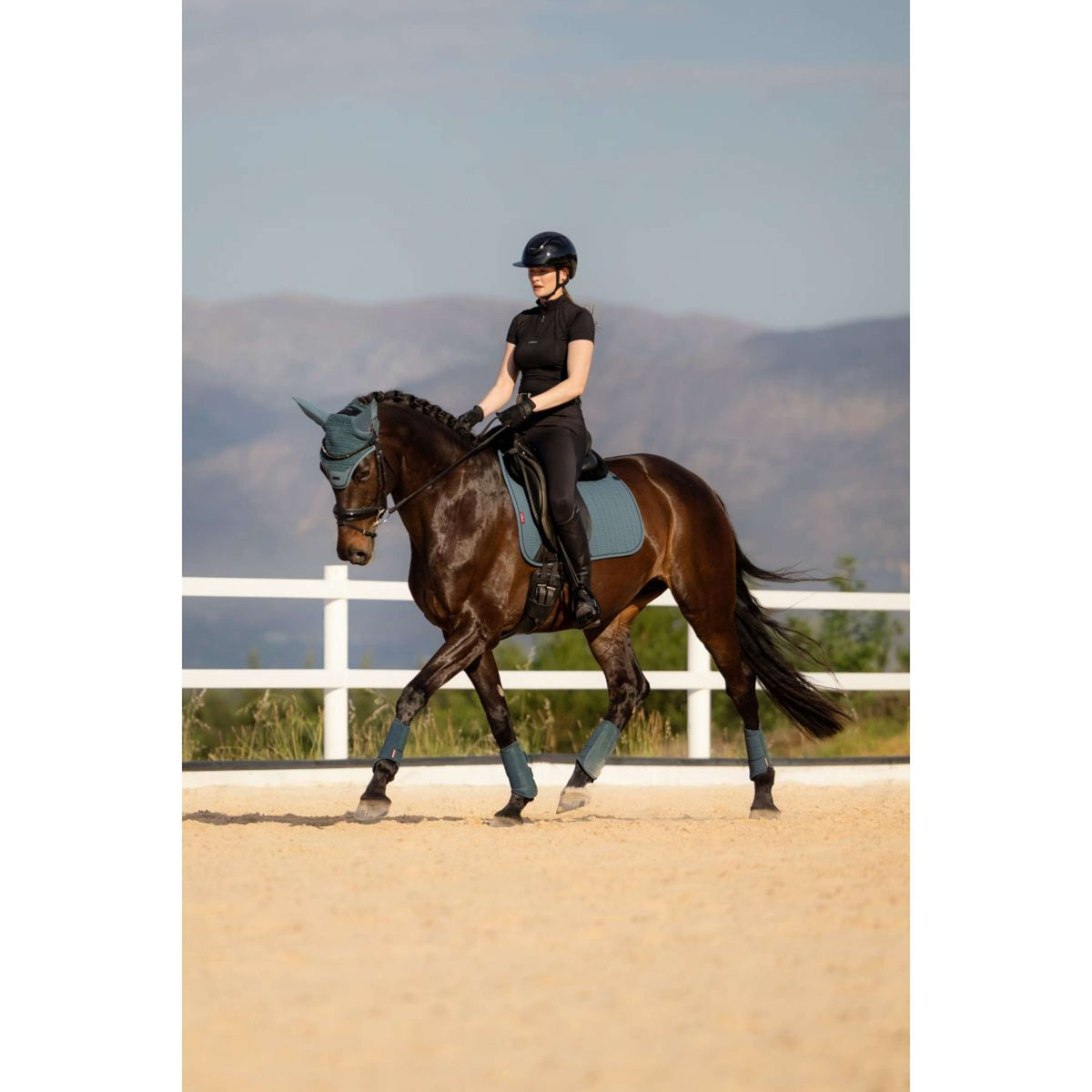 LeMieux Zadeldekje Essence Square Dressuur Jungle