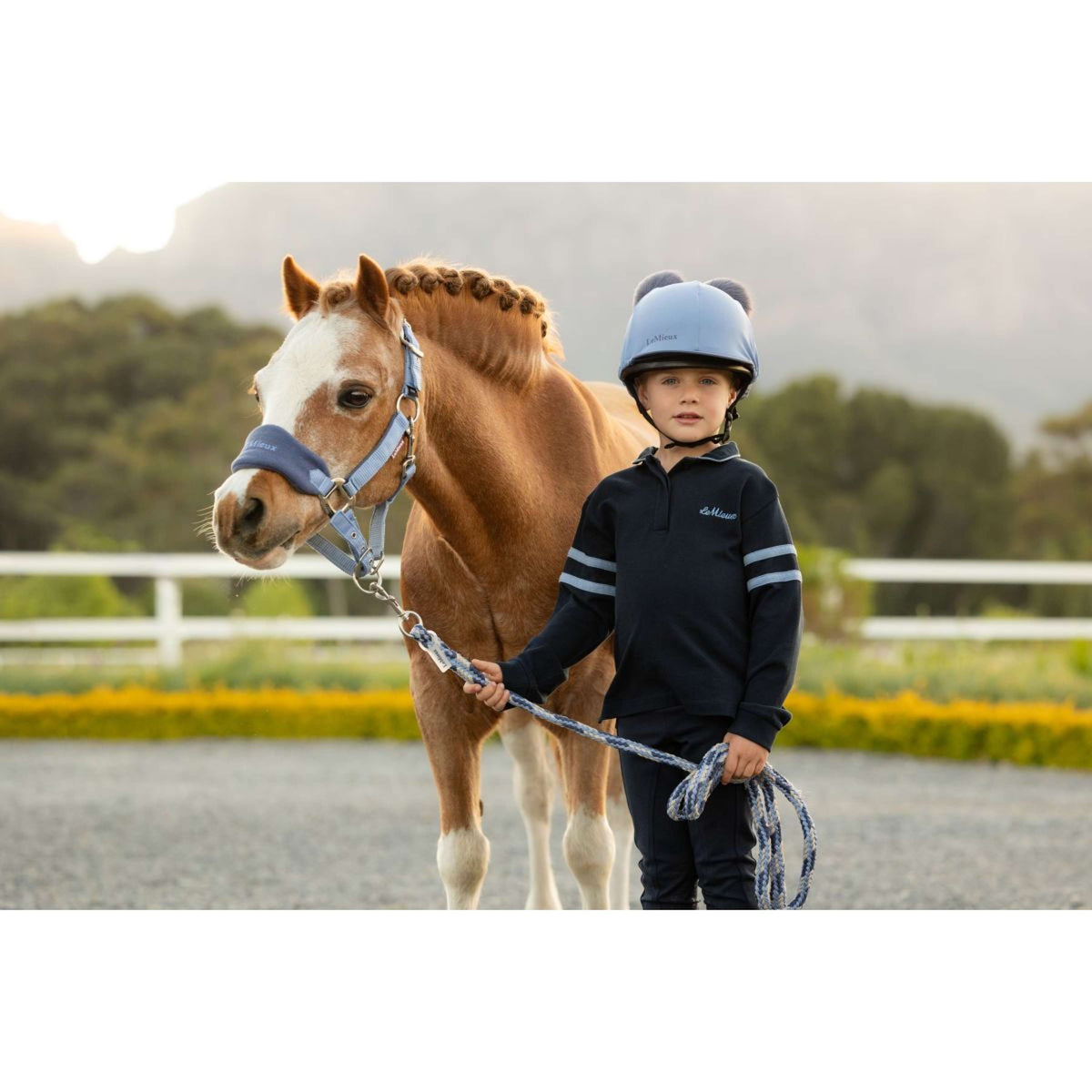 LeMieux Halsterset Mini Vogue Powder Blue