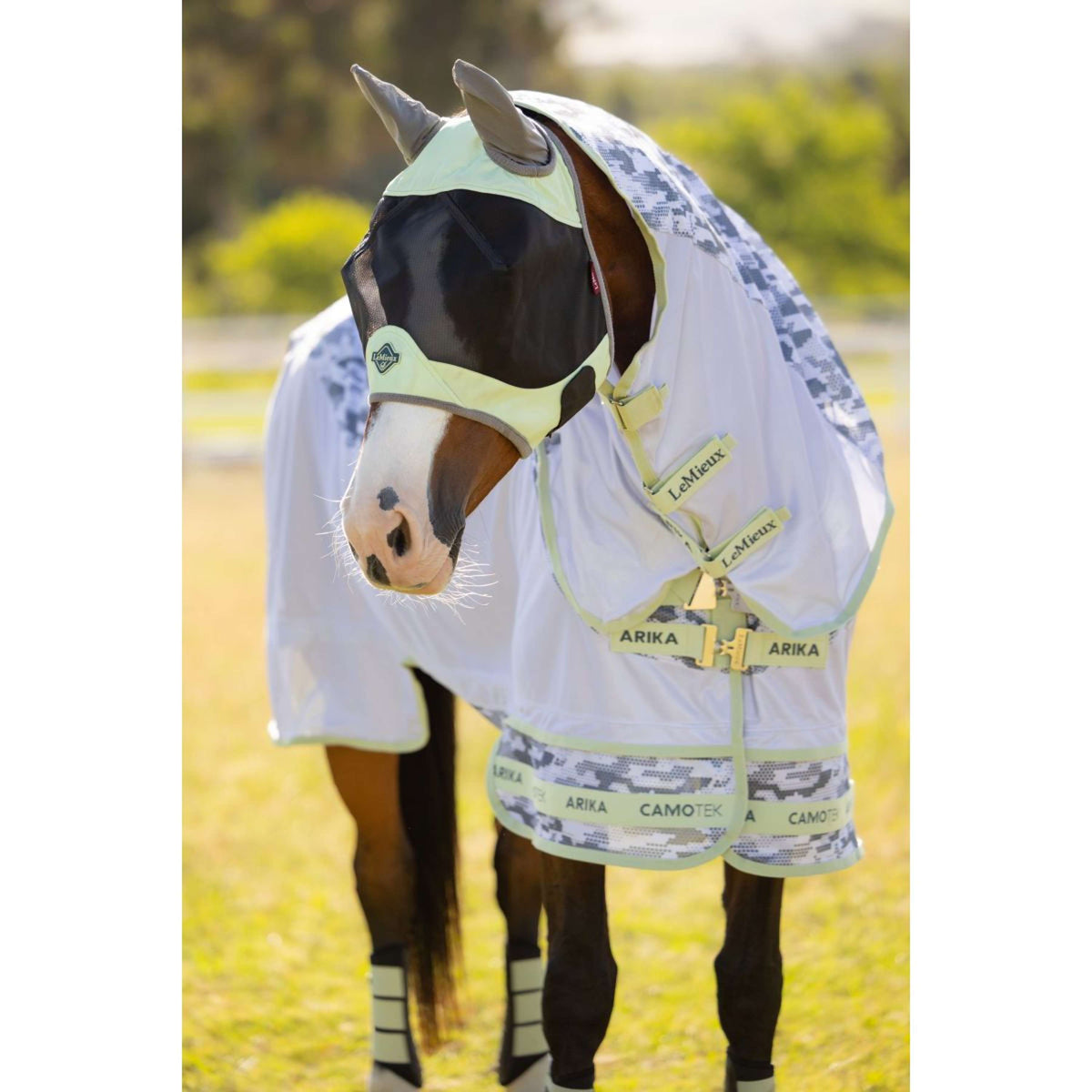 LeMieux Vliegenmasker Visor-Tek Macaron