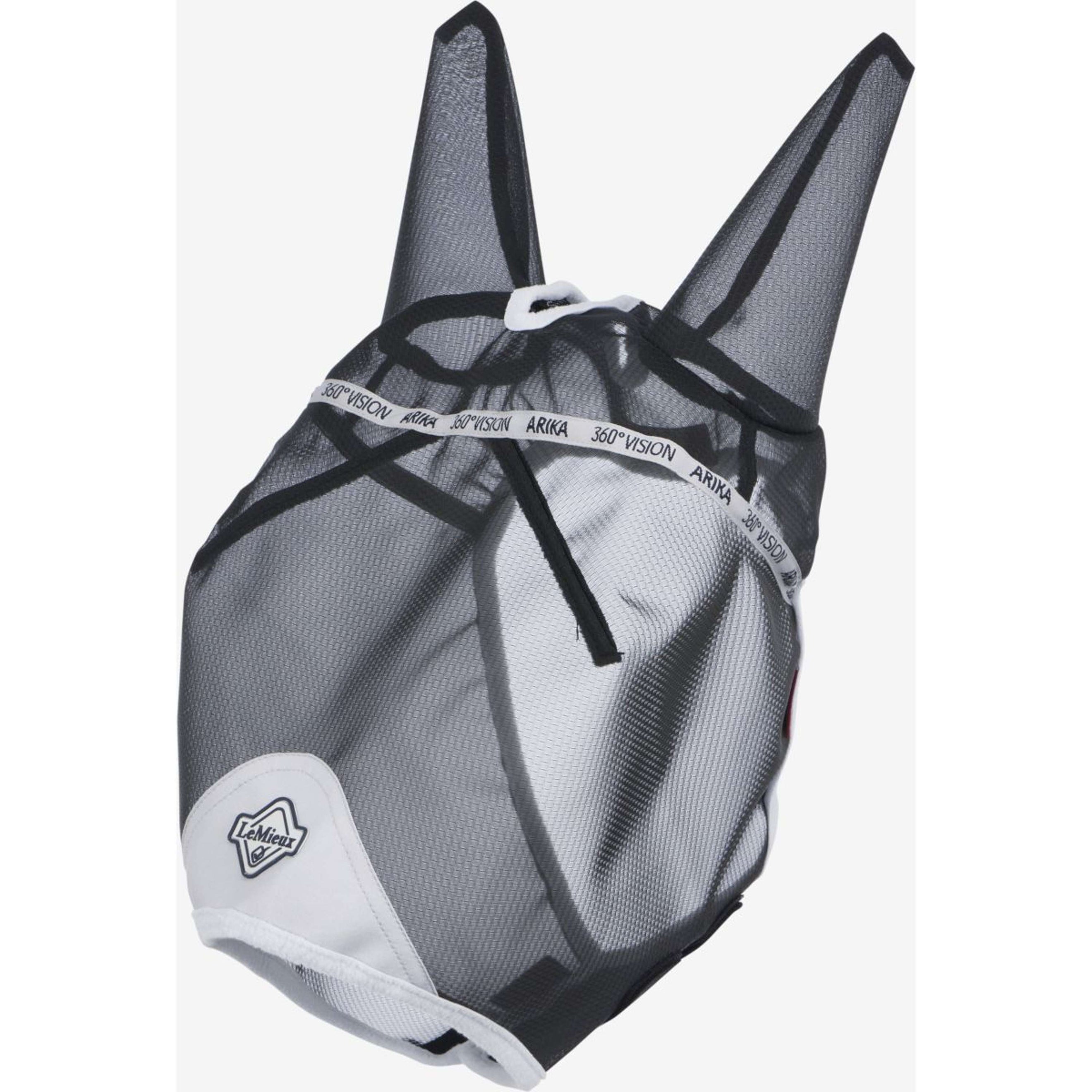 LeMieux Vliegenmasker 360 Vision Grijs LeMieux Vliegenmasker 360 Vision Grijs