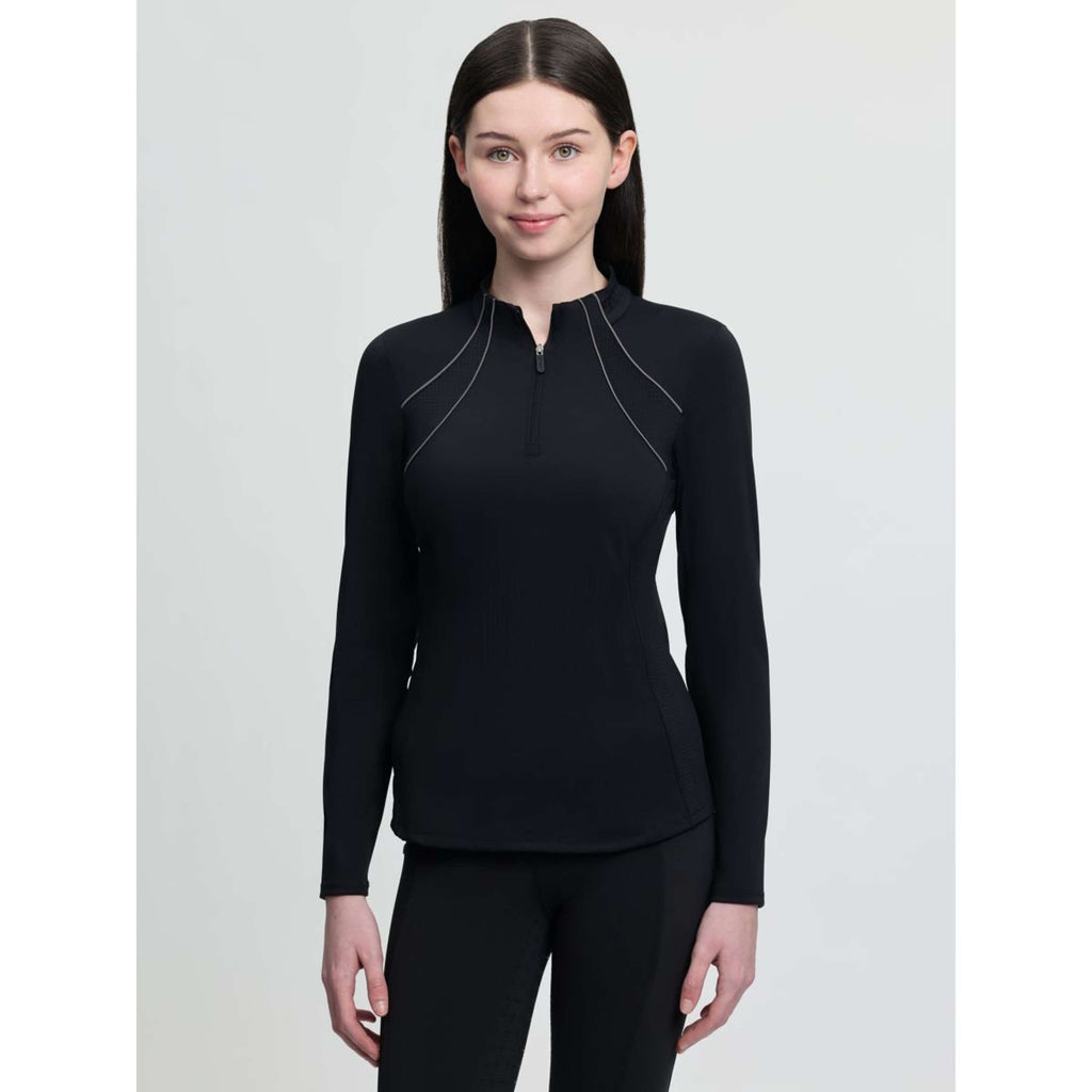 LeMieux Base Layer Young Rider Airflow Zwart