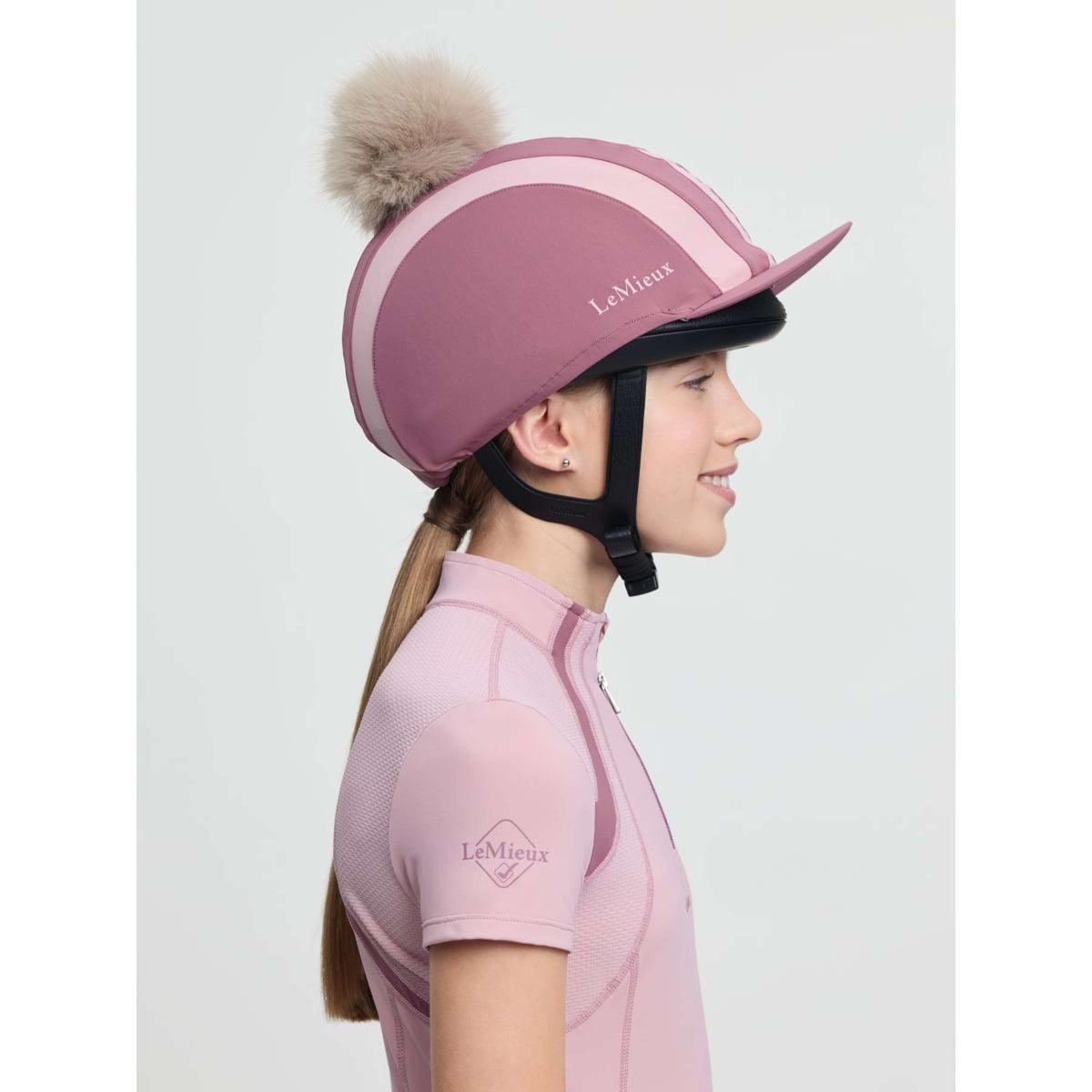 LeMieux Capcover Tempo Pom Mallow