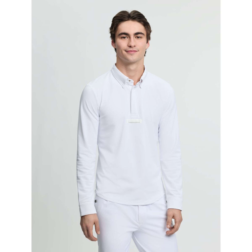 LeMieux Wedstrijdshirt Show Heren Wit