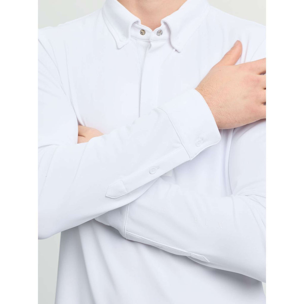 LeMieux Wedstrijdshirt Show Heren Wit