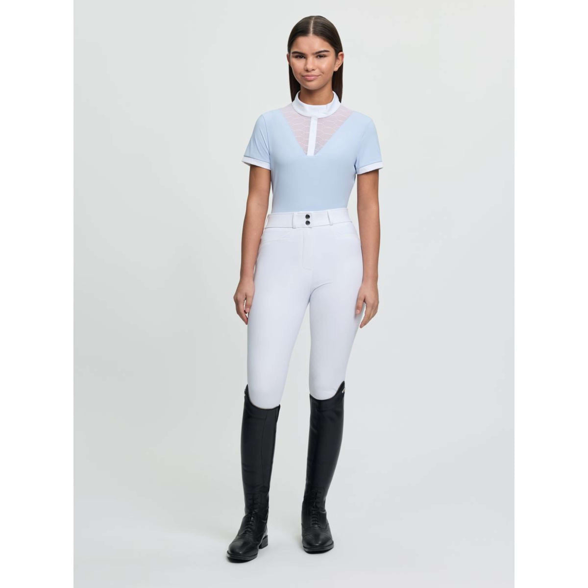 LeMieux Wedstrijdshirt Young Rider Eva Mist