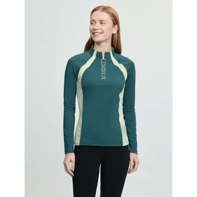 LeMieux Base Layer Philippa Mesh Lange Mouwen Jungle