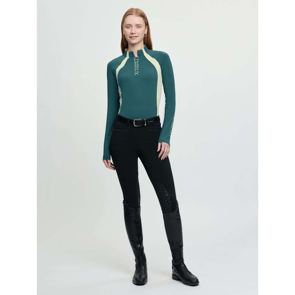 LeMieux Base Layer Philippa Mesh Lange Mouwen Jungle