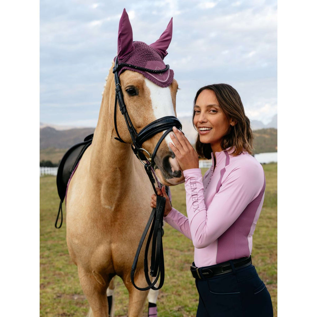 LeMieux Base Layer Philippa Mesh Lange Mouwen Fondant