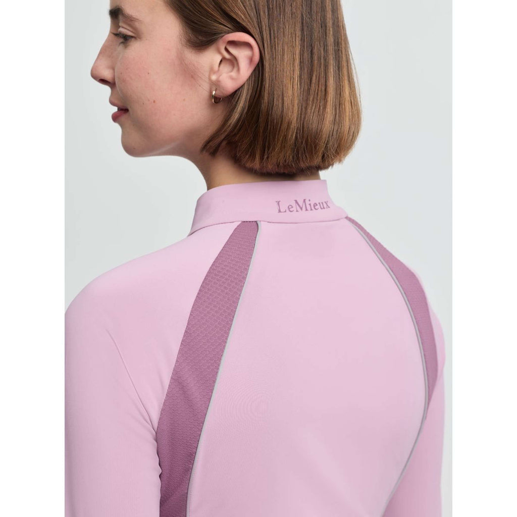 LeMieux Base Layer Philippa Mesh Lange Mouwen Fondant