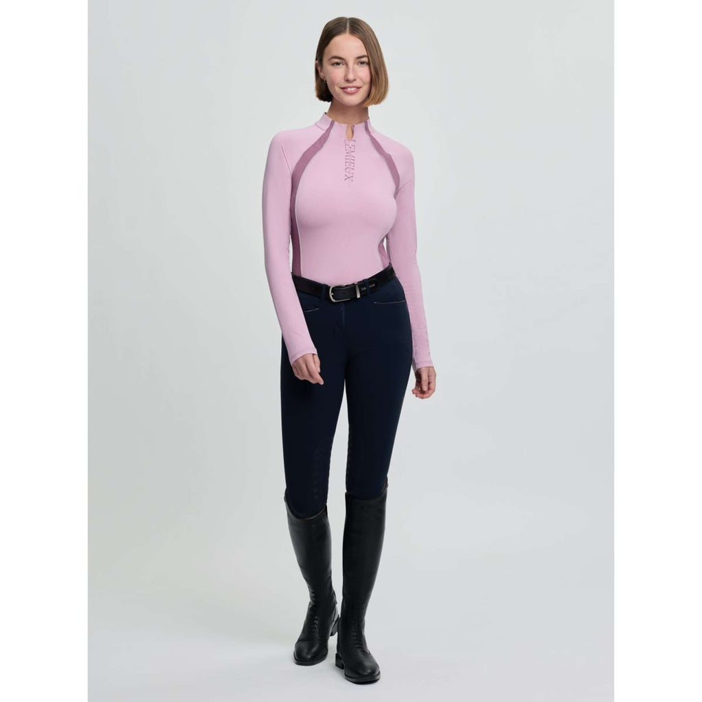 LeMieux Base Layer Philippa Mesh Lange Mouwen Fondant